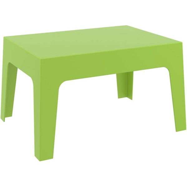 Fine-Line Box Resin Outdoor Center Table Tropical Green FI2545593